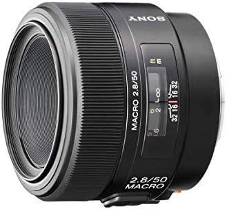 Sony 50mm f/2.8 Macro Lens for Sony Alpha Digital SLR Camera (Renewed)
