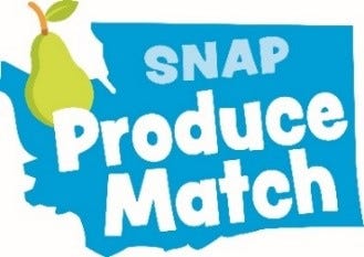 Logotipo de la bonificación en productos agrícolas del SNAP