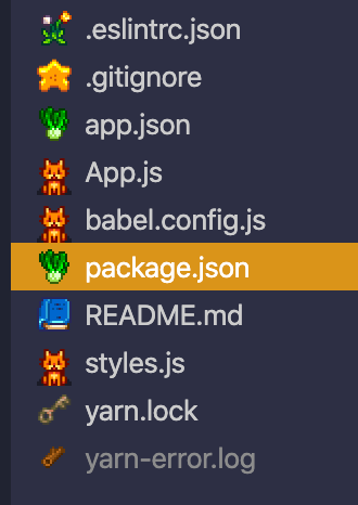 Cute custom file icons in VSCode!