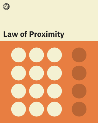 Just a simple banner image with title Gestalt’s Law of Proximity
