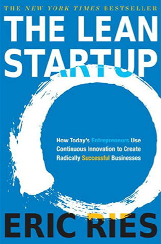 Cover of the book “The Lean Startup”