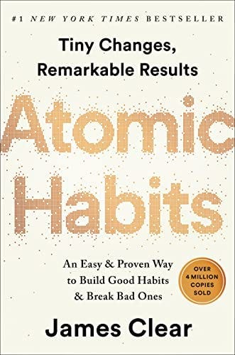 cover of Atomic Habits book by James Clear