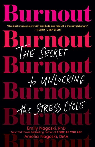 BURNOUT paperback cover