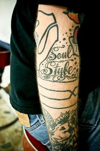 written text Tattoo 554