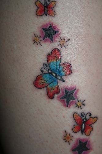 1070 butterfly tattoo