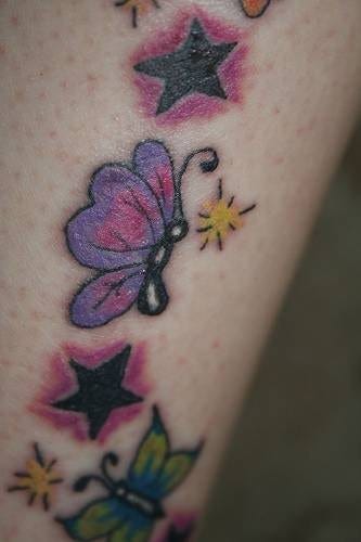 1069 butterfly tattoo