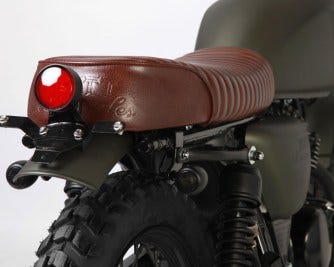 Mutt Motorcycles Hilts Green 125 TailLight