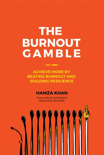 The Burnout Gamble Book Cove. Hamza Khan