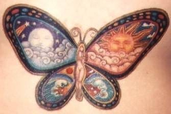 1085 butterfly tattoo