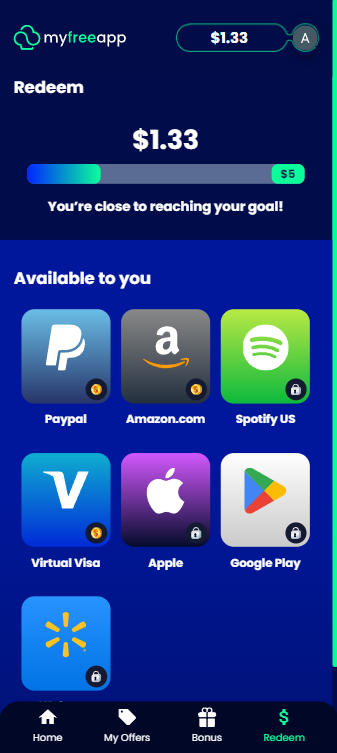 MyFreeApp — Game App That Pays Instantly To PayPal