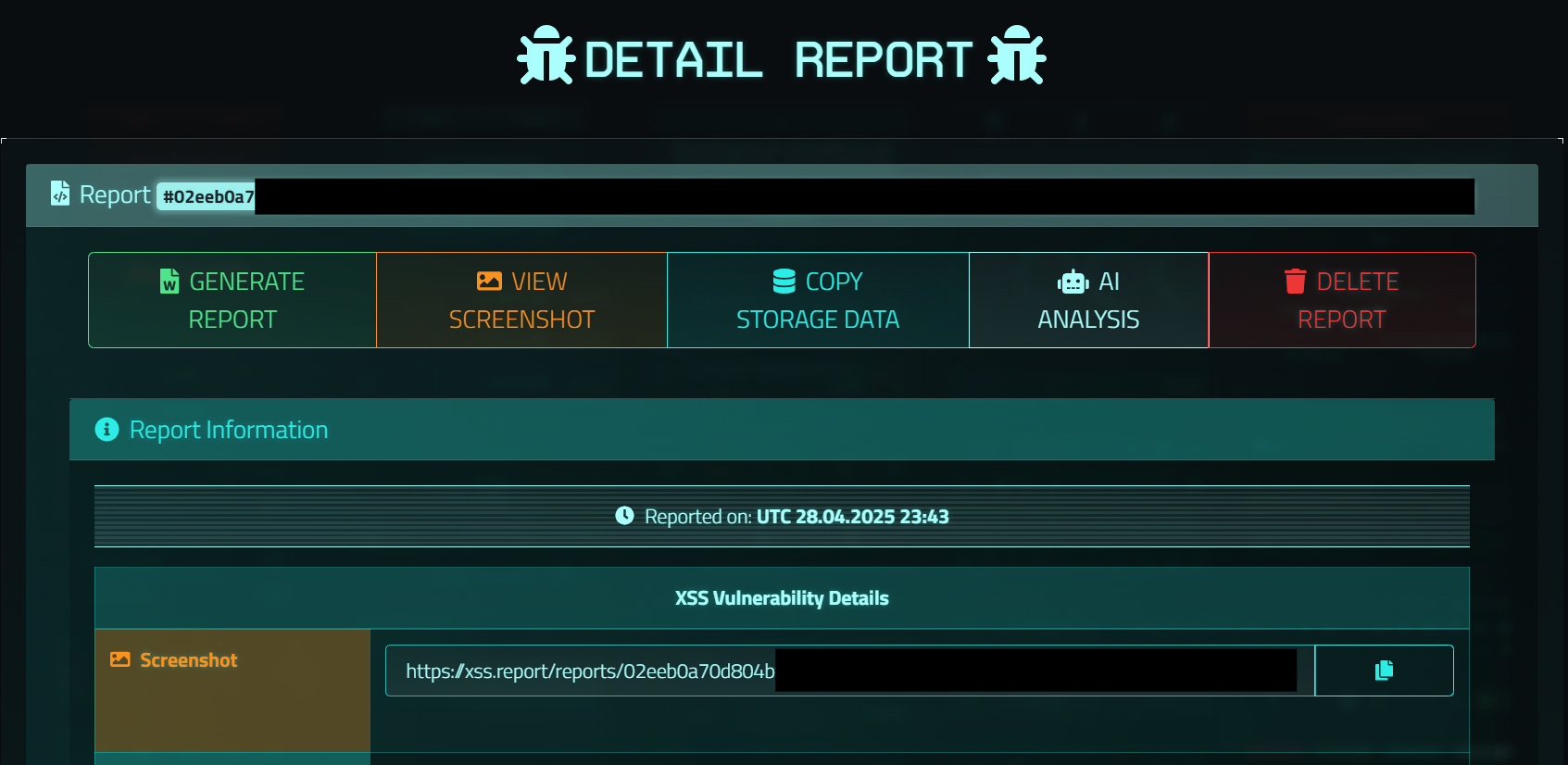 Example report