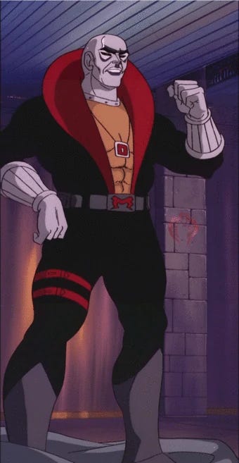 G.I. Joe: The Real American Hero villain Destro.