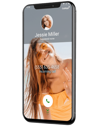 A personalized video ringtone made with CallApp