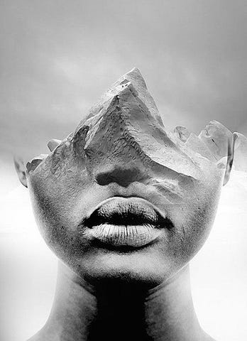 double exposure portrait photography