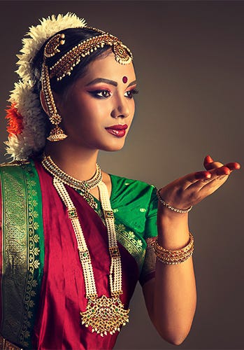 Traditional Indian Dancer