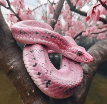 Pink Snakes