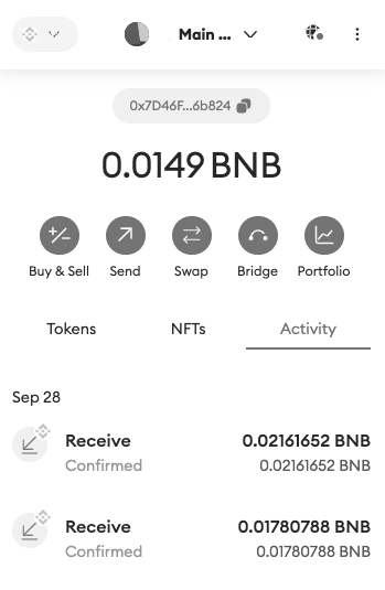 From Genesis Block to Decentralized Finance: Binance Coin (BNB) Send and Receive