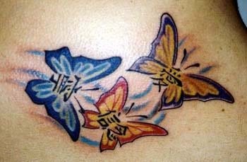 1022 butterfly tattoo