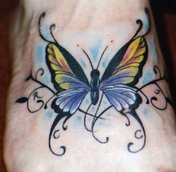 Butterfly Tattoo 1013