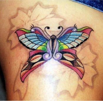 Butterfly Tattoo 1006