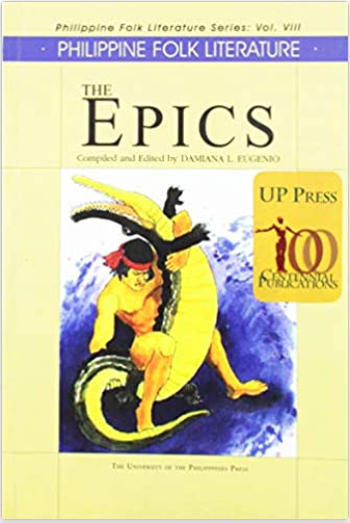 This is the cover of Damiana Eugenio’s book on Philippine Epics published by the University of the Philippines Press.
