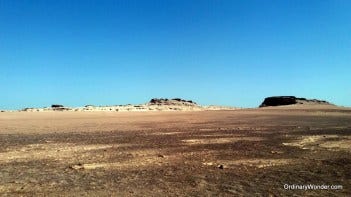 Coastal Nouadhibou near Cap Blanc