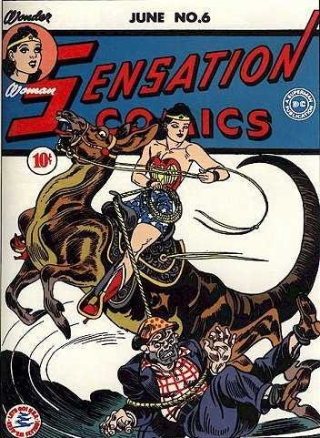 “Wonder Woman’s Lasso” — Sensation Comics #6 (June 1942)