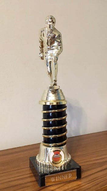 Sydney Gardens Bowling Club trophy