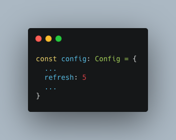 refresh: 5 — in useDApp config, will change refresh frequency from every block to every 5 blocks.