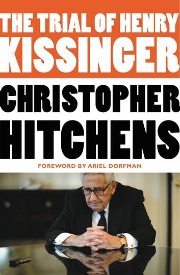 cover of the book The Trial of Henry Kissinger by Christopher Hitchens