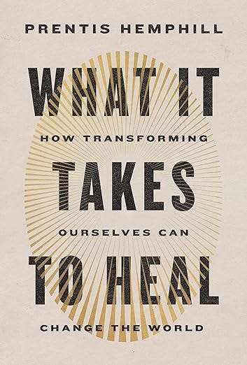 Book cover what it takes to heal