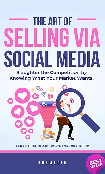 “The Art of Selling Via Social Media” by ROBMEDIA offers a comprehensive and insightful guide to help you master the art of social media selling.
