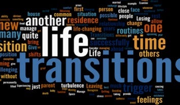 We all go through Life Transitions. (Image available on the Internet and included in accordance with Title 17 U.S.C. Section 107.)