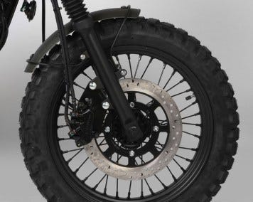 Mutt Motorcycles Hilts Green 125 Tyres