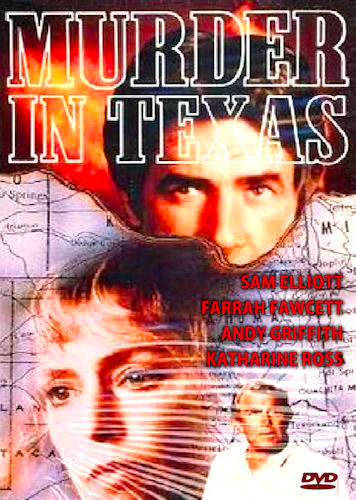 TV miniseries poster of 1981's “Murder in Texas” staring Sam Elliot, Farrah Fawcett, Andy Griffith, and Katherine Ross.