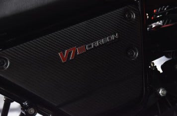 Moto Guzzi V7 Carbon Side Panels