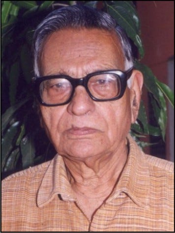My grandfather — Prof. MA Sethu Rao