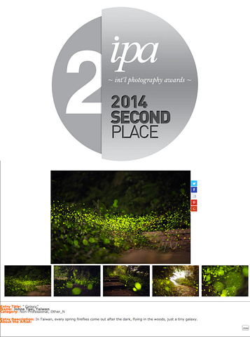 IPA 2014 Nature/Other 2nd Award