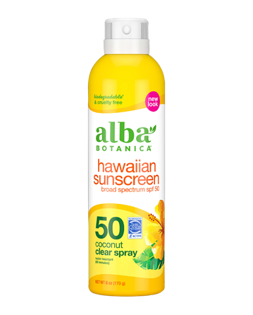 Alba botanica hawaiian sunscreen 50