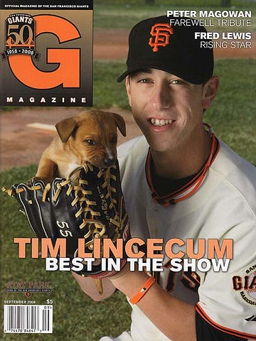 San Francisco Giants Tim Lincecum Sports Illustrated Cover by Sports  Illustrated