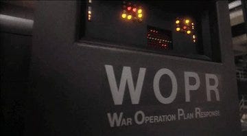 WOPR from the movie War Games (1983)