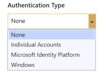 Authentication Type