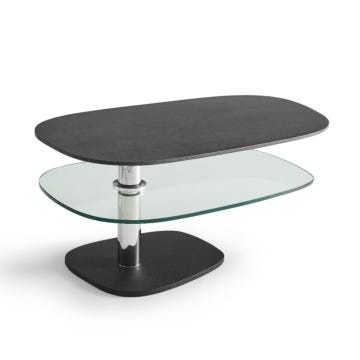 modern glass coffee table