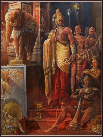 King Sri Lankeshwara Maha Ravana