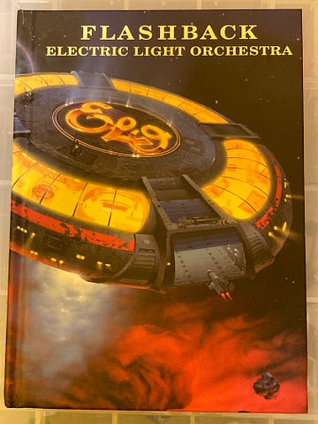 Author’s photo of their copy of the CD boxset, Flashback: Electric Light Orchestra