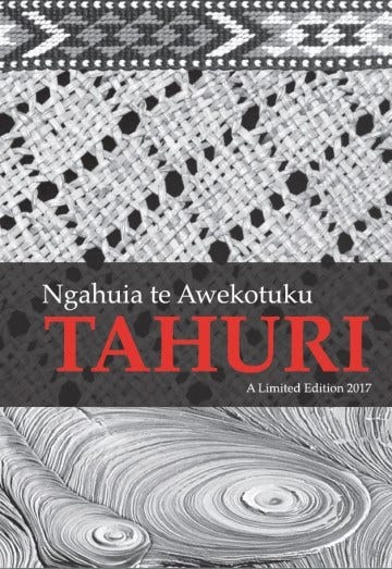 Front cover of 2017 Limited Edition of Tahuri, by Ngahuia te Awekotuku