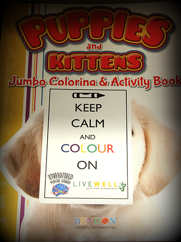 Keep Calm and Colour On - Unwind Your Mind