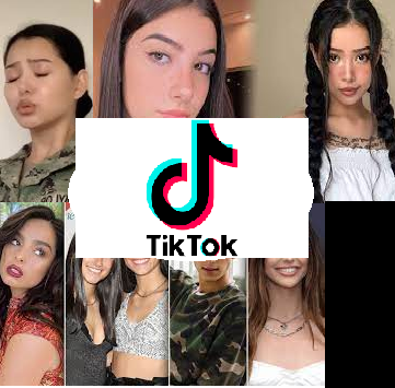 Some of the famous Tiktokers