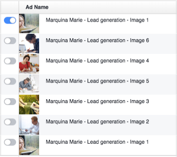 Facebook Ad Example Images