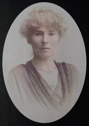 Gertrude Bell portrait, 1921